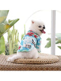 Cat/Dog Pet Summer Clothes, Lightweight For Small-Medium Breed Dogs Like Labrador, Poodle, Golden Retriever, Puppy