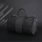 Louis Vuitton Keepall Bandoulière 50 – Monogram Eclipse Canvas Travel Bag