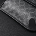 Gucci Ophidia GG Supreme Belt Bag – Black/Grey with Web Strap